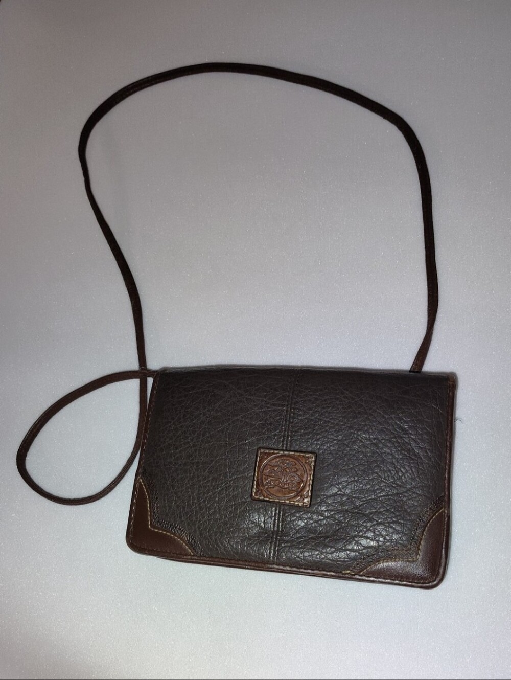 Vintage Leather Crossbody by Michael Stevens Fashion NOS